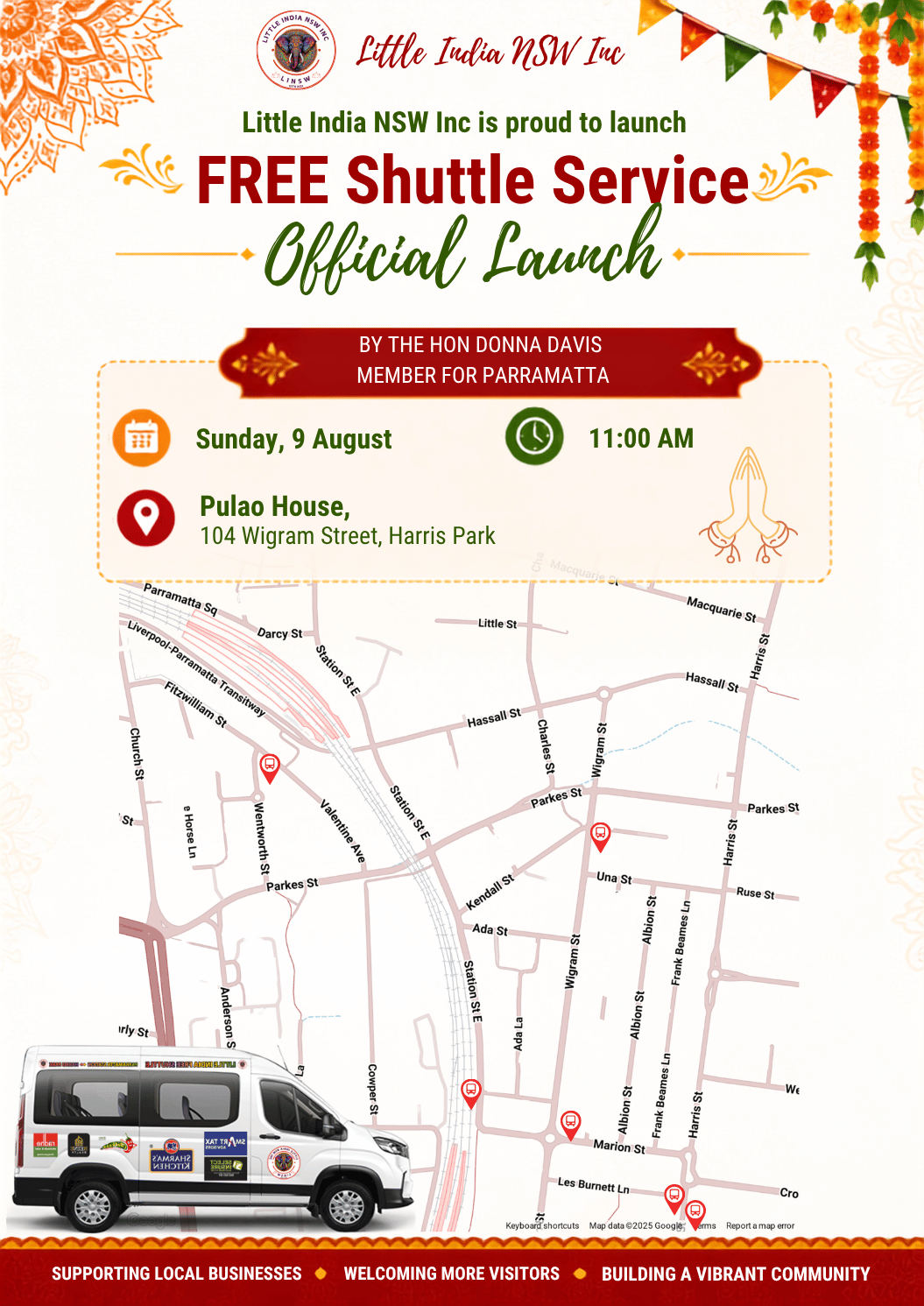 Little India Free Shuttle Bus Service